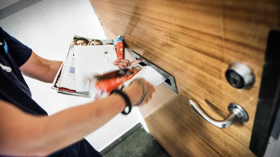 10|000 hushåll i Borås blev utan post på grund av ett covidutbrott som bland annat drabbat Postnord. Arkivbild.