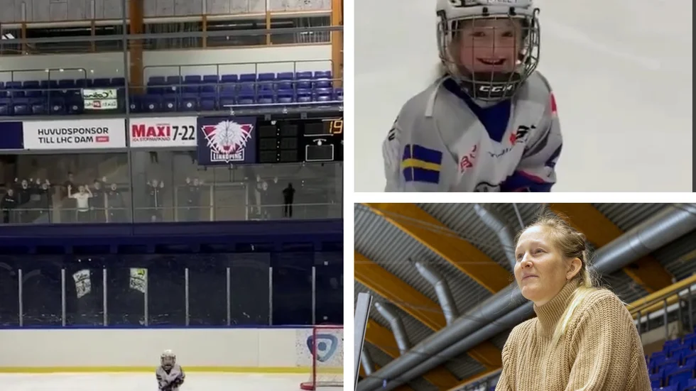 Klippet på Kim Martin Hassons dotter sprids över världen.
