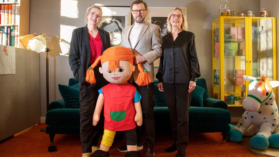 Cirkus Cirkörs Tilde Björfors och Björn Ulvaeus sätter upp musikalen "Pippi på cirkus" i sommar. Arbetet med manuset har skett i nära samarbete med Astrid Lindgrens barnbarn Malin Billing.