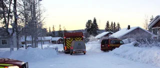 Brand i villa i Puoltikasvaara