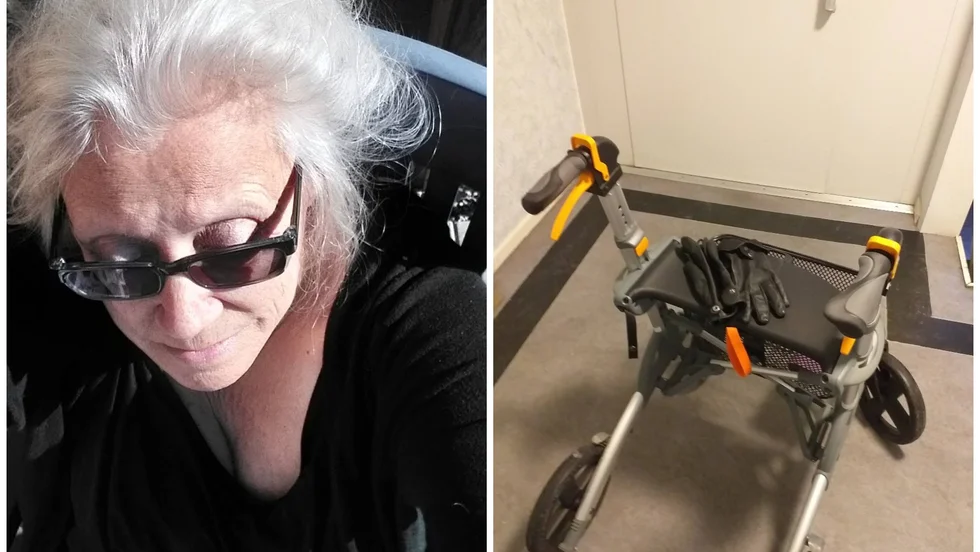 "Jag har hela tiden klarat mig själv utan 
hjälp fram till nu," säger en besviken Irene Backström från Lövstabruk. 
