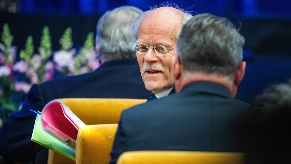 Som före detta riksbankschef har Stefan Ingves blivit mer frispråkig, här på ett symposium i tisdags i Stockholm.