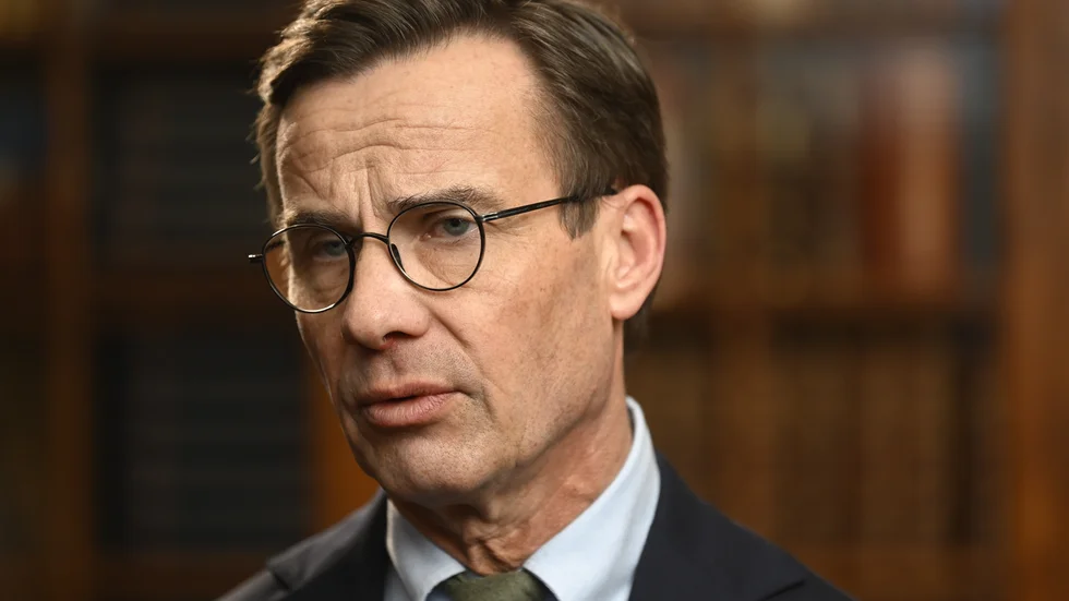 Statsminister Ulf Kristersson (M). Arkivbild.