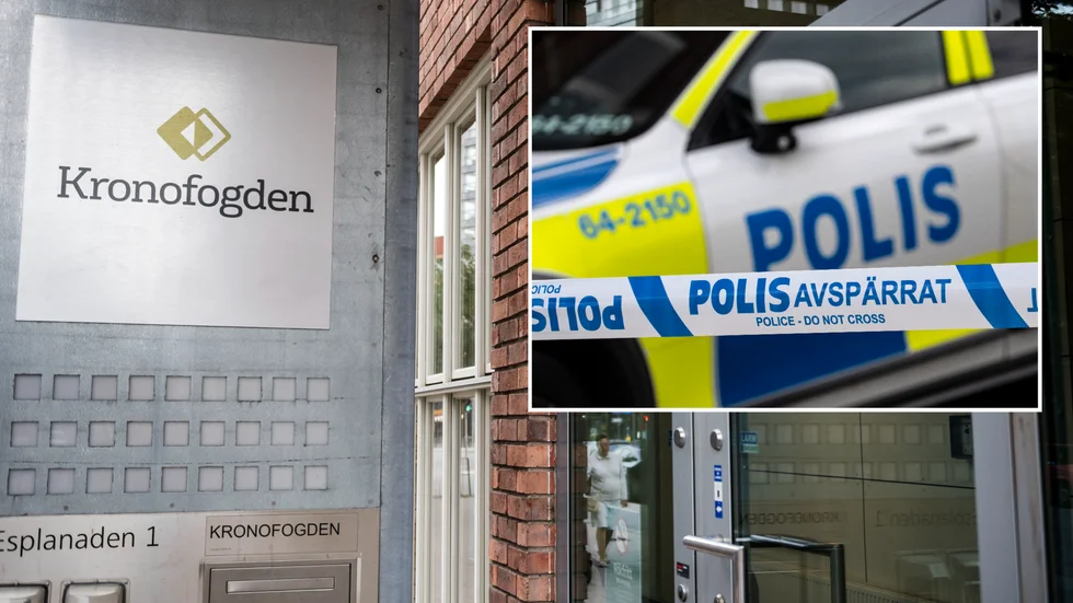 Det var när polis bistod Kronofogden som narkotikan upptäcktes.