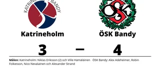 Niklas Eriksson och Ville Hämäläinen målskyttar när Katrineholm förlorade