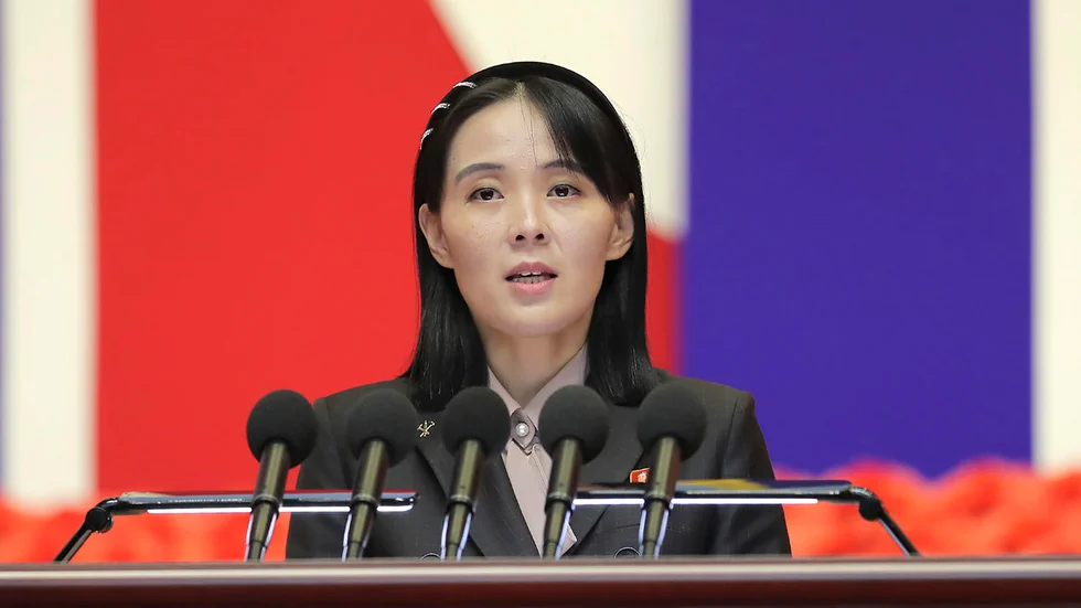 Kim Yo-Jong, syster till Nordkoreas ledare Kim Jong-Un. Arkivbild.