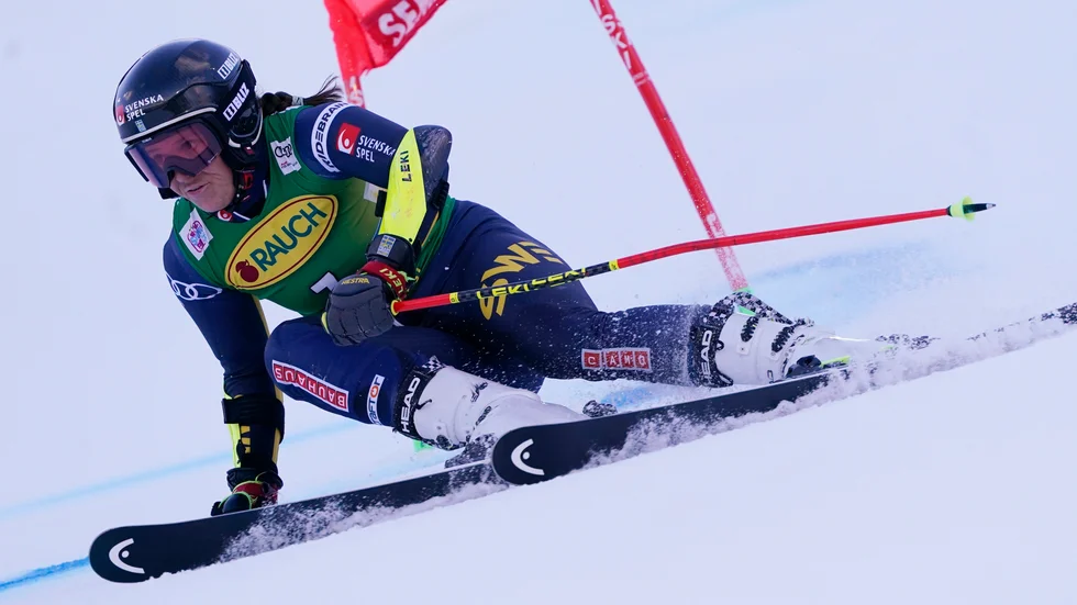 Sara Hector slutade på åttonde plats.