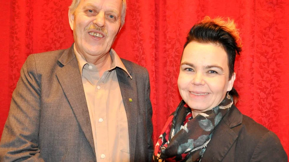 Kommunalråd. Jan Larsson (S) och Anna Kumpula-Kostet (V) delar på ledarskapet i kommunstyrelsen i Pajala.