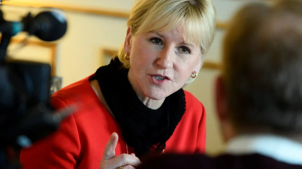 KRITIKER. Utrikesminister Margot Wallström har kritiserat bristen på demokrati i Saudiarabien.