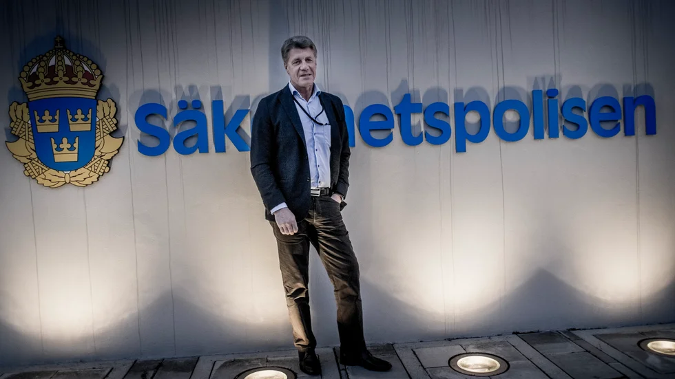 Anders Kassman vid Säkerhetspolisen. Arkivbild.