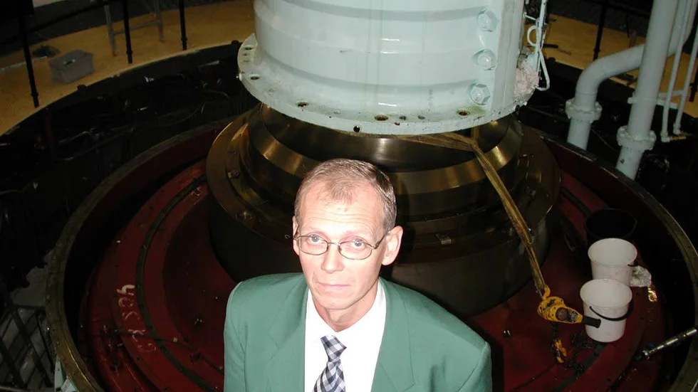 Christer Ljunggren, chef för Vattenfall Vattenkraft.