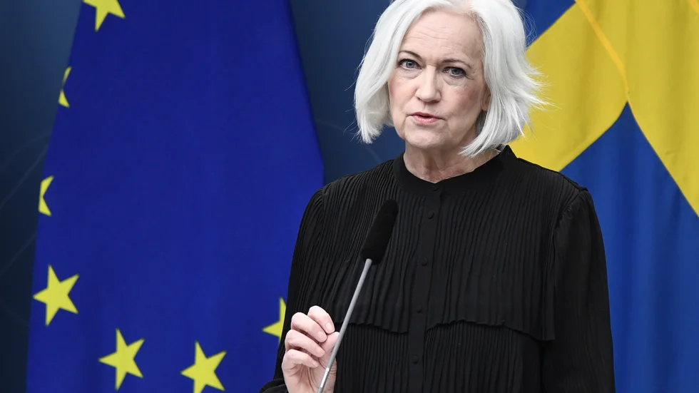 Sjukvårdsminister Acko Ankarberg Johansson (KD).