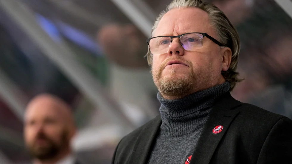 Anders Olsson var besviken på förlusten. 