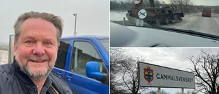 Jan berättar om den tuffa resan till Gammalsvenskby • ”Det stod utbrända stridsvagnar längs med vägarna”