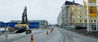 Begränsad framkomlighet på Sandviksgatan