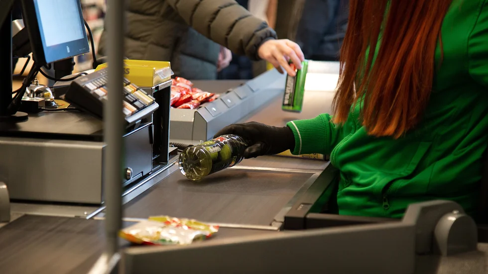 En man misstänks för rån mot Coop på Stationsgatan i Uppsala. Bilden är tagen i ett annat sammanhang.