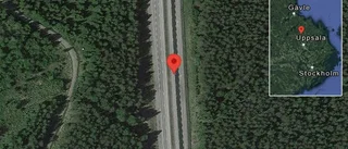 Trafikolycka med lastbil på E4