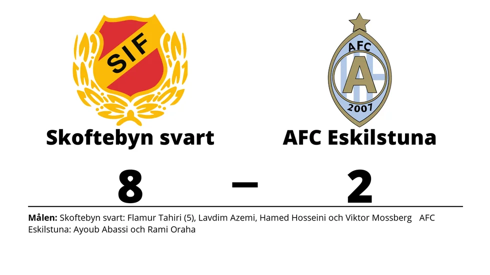 Skoftebyns IF vann mot Athletic FC Eskilstuna