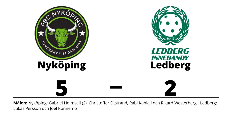 FBC Nyköping vann mot Ledberg IBF