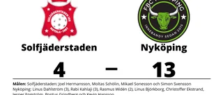 Solfjäderstaden utan seger för åttonde matchen i rad