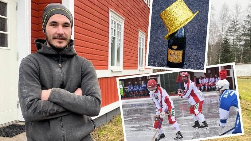 Målilla Bandys tränare Daniel Skoog ser fram emot fredagen. Då kan nämligen hans lag säkra seriesegern hemma på Venhagsvallen.
