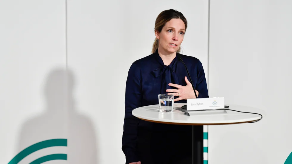Folkhälsomyndigheten tar bort rekommendationen att vårdpersonal ska testa sig för covid-19 vid symptom. På senare tid har det visat sig ha marginell effekt, enligt Sara Byfors, avdelningschef på myndigheten. Arkivbild.