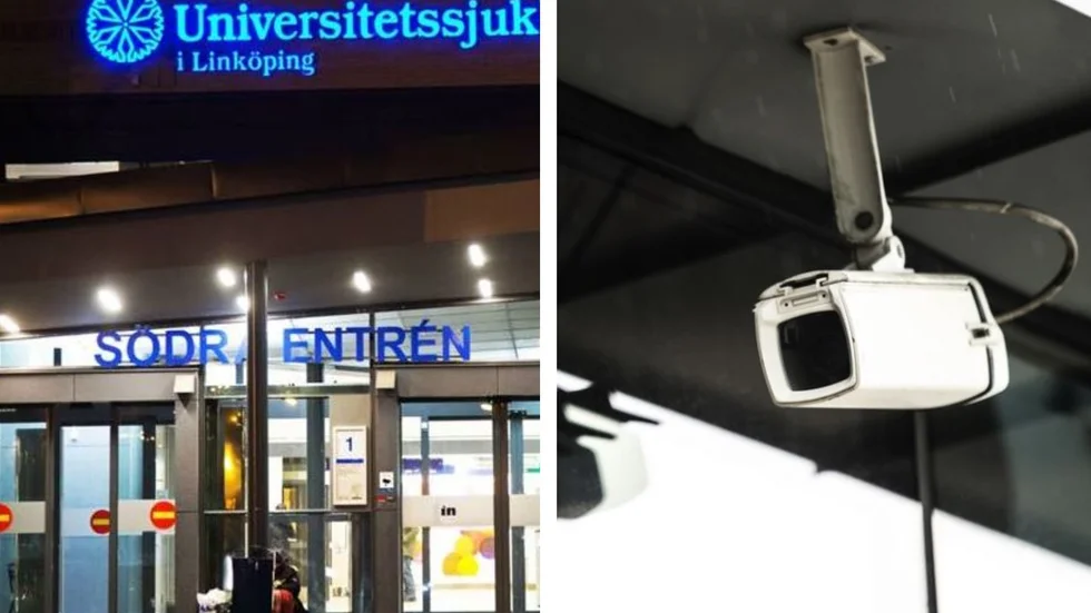 Region Östergötland får tillstånd att sätta upp nio övervakningskameror vid entréer till Universitetssjukhuset. 