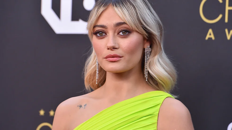 Den brittiska skådespelaren Ella Purnell spelar en av rollerna i den nya "Fallout"-serien. Arkivbild.