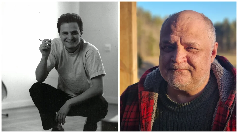 Fredrik Roos är aktuell med ny skiva bestående av låtskatter från ungdomen. Bilden till vänster är tagen 1997.