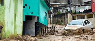 Många döda efter skyfall i Brasilien