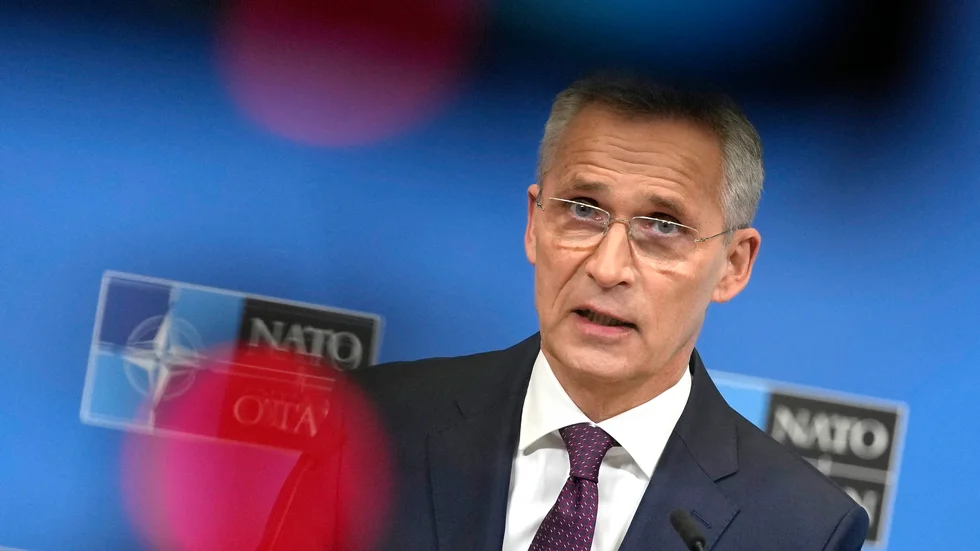 Natos generalsekreterare Jens Stoltenberg.