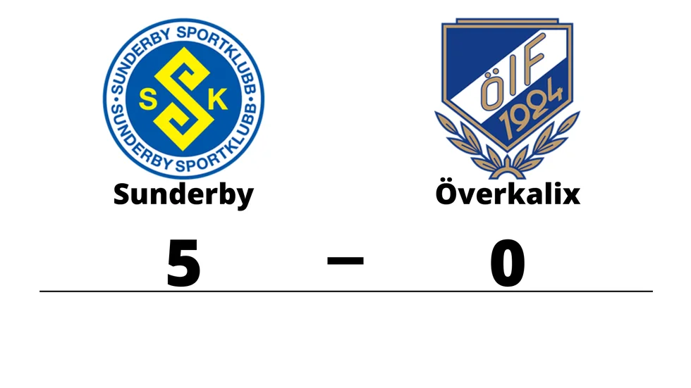 Sunderby SK vann mot Överkalix IF