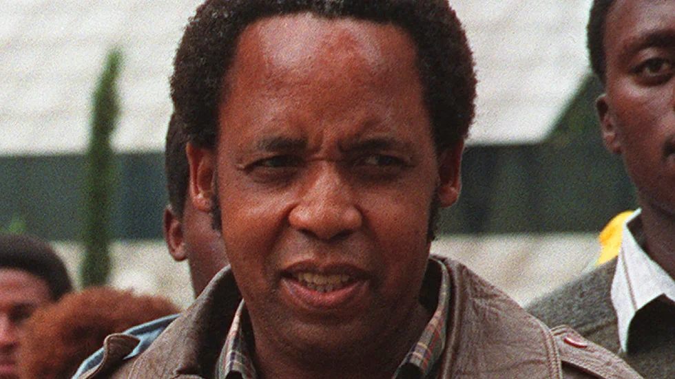Den sydafrikanske anti-apartheidledaren Chris Hani mördades 1993.
