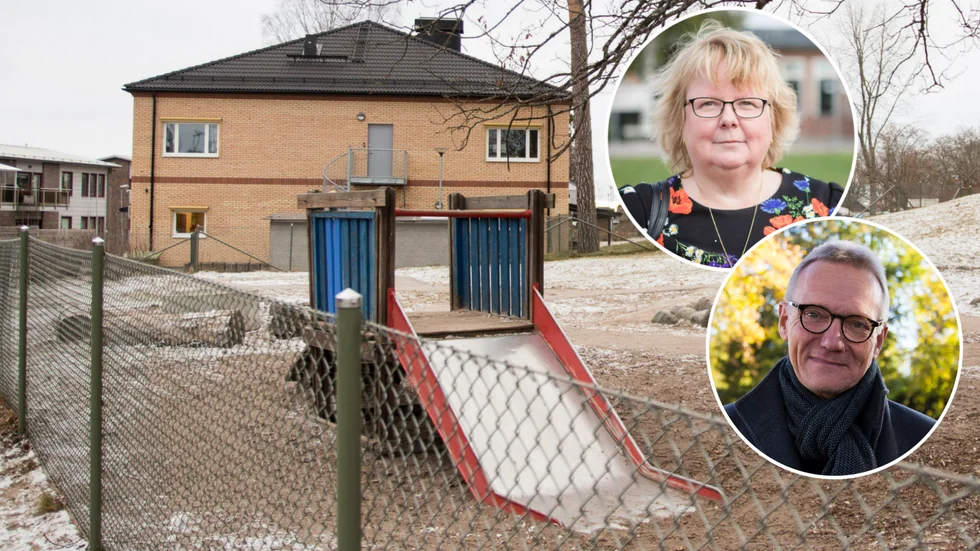 Oppositionsrådet Joha Frondelius (KD) vill att kommunens budgetöverskott ska användas för att slippa säga upp barnskötarbiträden. Men enligt bildningsnämndens ordförande Ulrica Truedsson (S) är det ingen hållbar lösning, i stället skulle det bara innebära att man skjuter fram varslet något år.