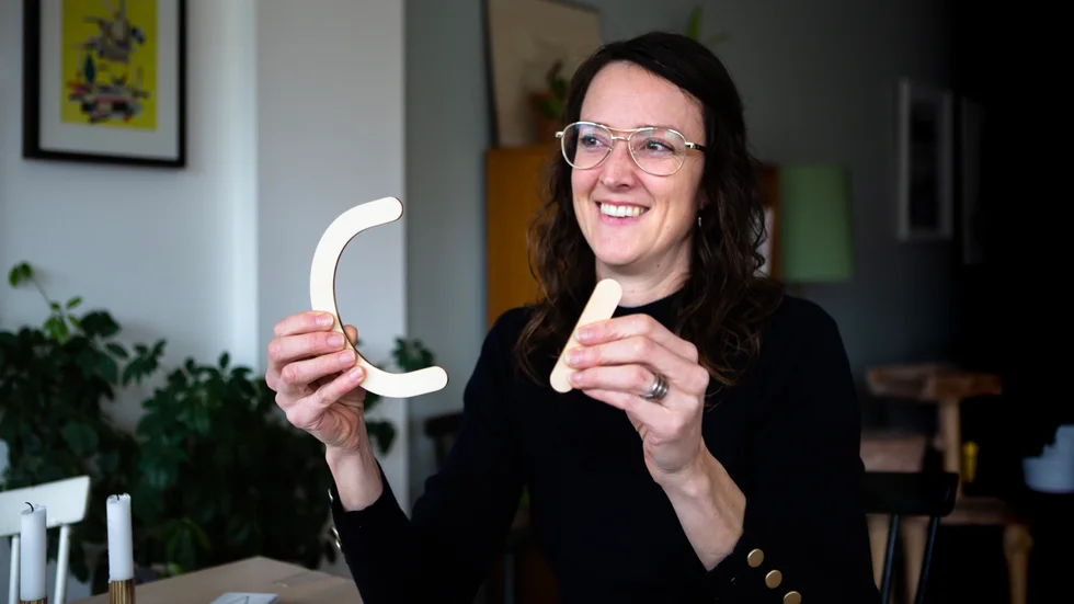 Hon är civilingenjören som kommer från ett entreprenörshem. Genom en tillfällighet fick Hanna Malmström upp ögonen för pedagogiska hjälpmedel som lär barn att läsa och räkna på ett roligt sätt.