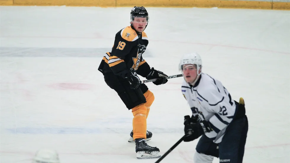 Forwarden/centern Jesper Nilsson i Motala AIF vann poängligan i fortsättningstrean med 16+19 poäng på tio matcher. Mjölbykillen ser nu fram emot att laget får mäta sig i playoff denna vecka. Seger i mötet ger kvalserie.