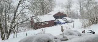 Snöfallet avtar – men återkommer med ny kraft i morgon