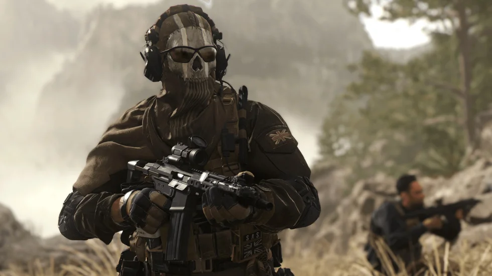 Den mystiske "Ghost" dyker upp i "Modern warfare II", den senaste i raden av Activisions storsäljande "Call of duty". Pressbild.