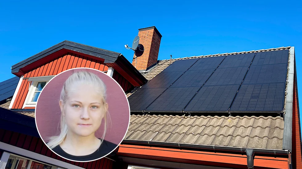 Ida Norström, vd för Energy effective solutions i Åkers styckebruk, säger att kunder som lägger en order idag kan tvingas vänta flera månader på att få panelerna installerade.