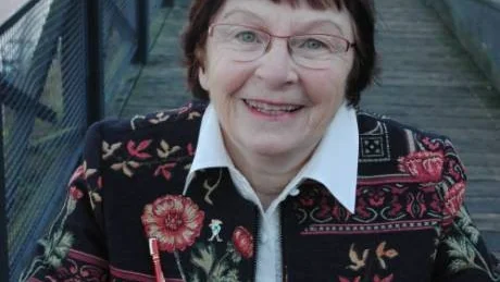 May Larsson, författare.