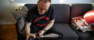 Lekte kurragömma – var nära döden: ”Sa inte att benet amputerats”