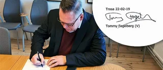 Portnoff (M) hyllar V:s förslag: ”Goda idéer ska tas till vara” 