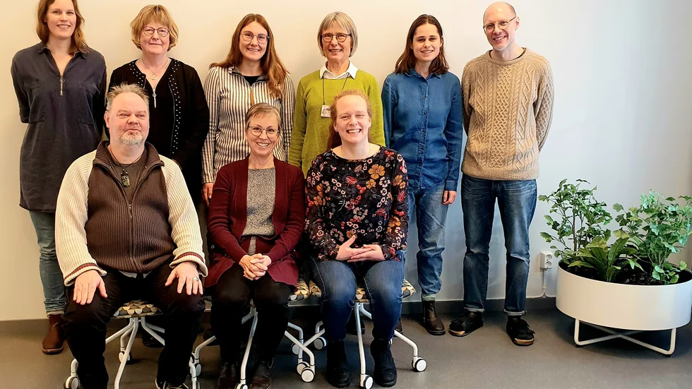 Hörselvårdens medarbetare: Ida Björling, Anki Oscarsson, Matilda Bäckström, Gunnel Westergren, Anna Rödin, Daniel Leopold, Ola Malm, Anette Ohlsson, Astrid Karlsson. När bilden togs saknades Sofia Hertzman och Kerstin Bjärgvide.
