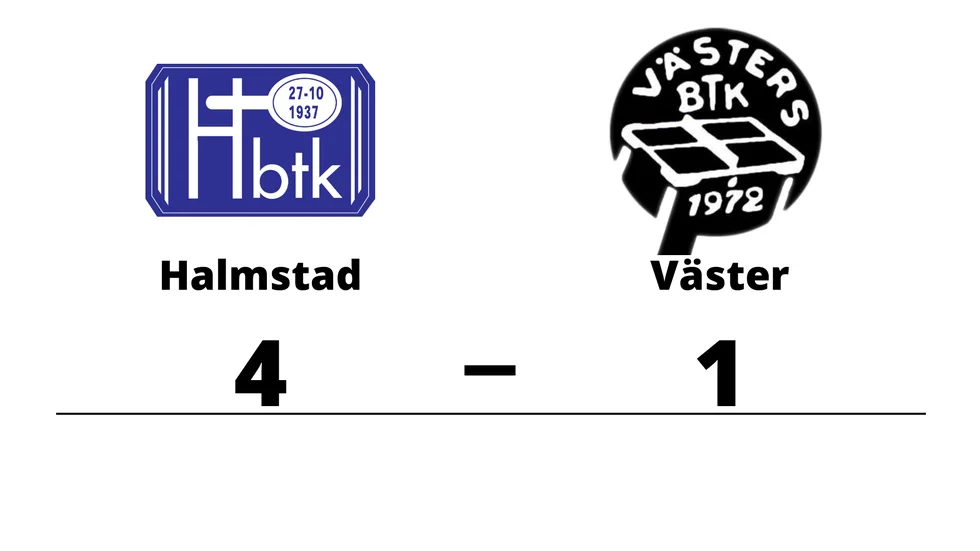 Halmstad BTK vann mot Västers BTK