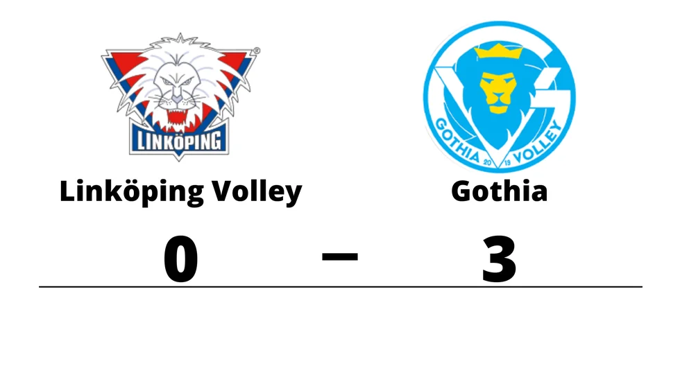 Linköpings VC förlorade mot Gothia Herr A