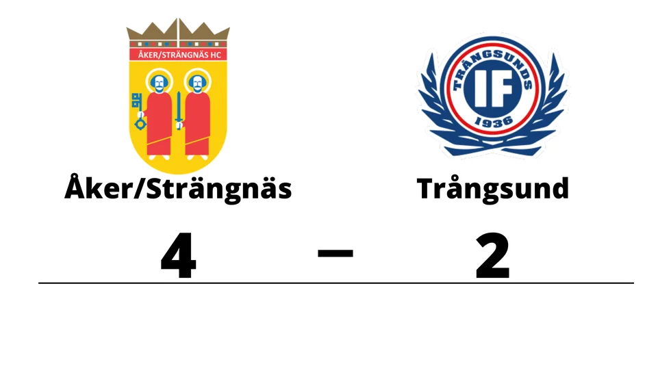 Åker/Strängnäs HC vann mot Trångsunds IF