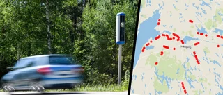 KARTA: Här är fartkamerorna som fångar flest i Östergötland