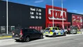 Polisinsats vid butik i Visby: ”Öppnade förpackning med kniv”