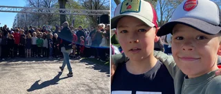 Vincent, 11, var först över mållinjen: "Så jäkla gött"