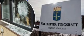 Rasade efter pizza-incident – ristade in skällsord i ytterdörr